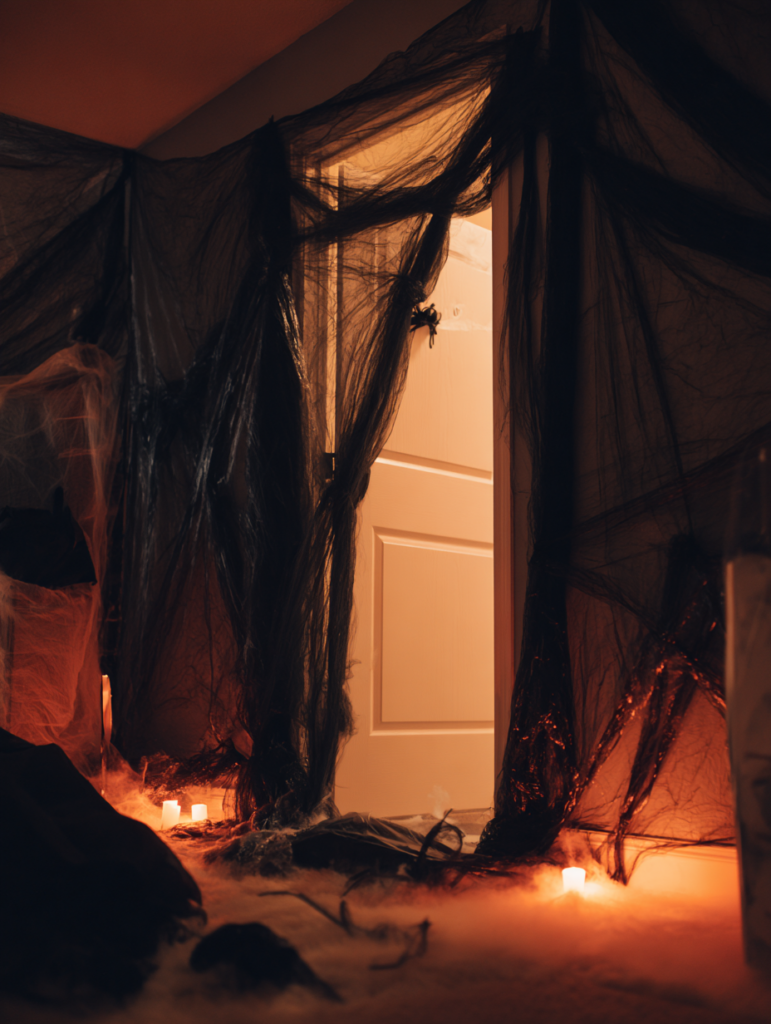 33 Ideen für eine gruselige Wohnzimmer-Geisterbahn für Kinder 1000417918