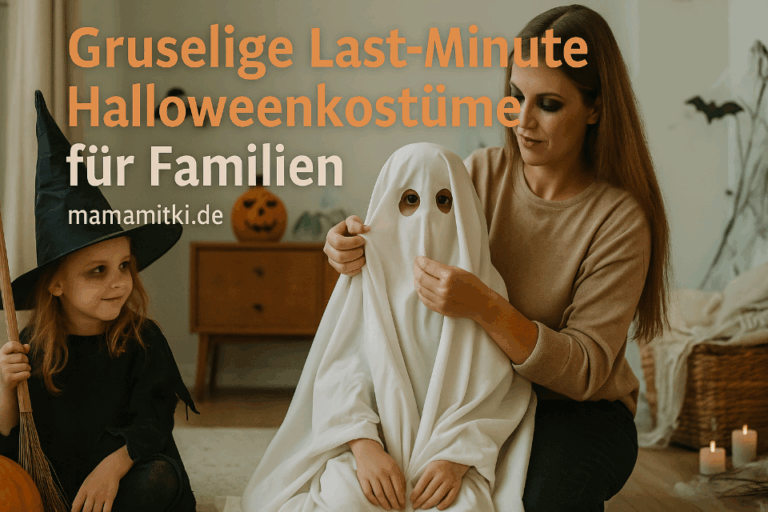 Die 10 besten Last Minute Halloweenkostüme für Familien