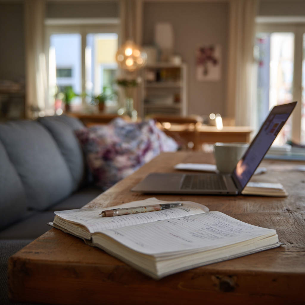 Abnehmen, wenn der Akku bei 10 % blinkt. Was dann wirklich hilft u6386941713 heller ruhiger arbeitsplatz in einer wohnung. ein 88948ac6 ee6f 489c 9268 929e78c15f6b 2 (1)