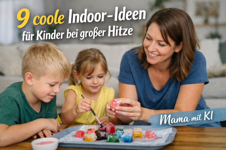 9 coole Indoor-Ideen, die Kinder bei großer Hitze sofort runterkühlen