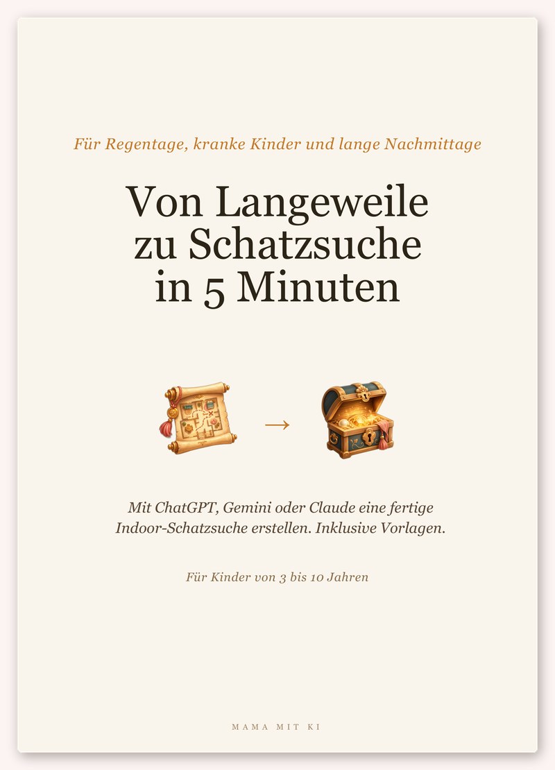 Indoor-Schatzsuche für Kinder – Freebie Cover