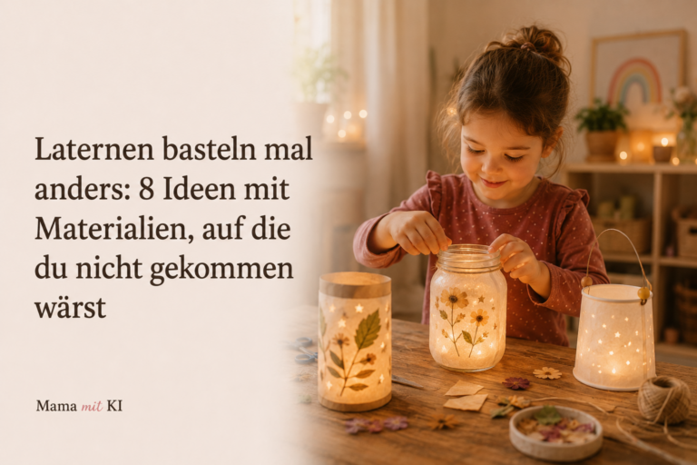 Laternen basteln mal anders: 8 Ideen mit Materialien, auf die du nicht gekommen wärst
