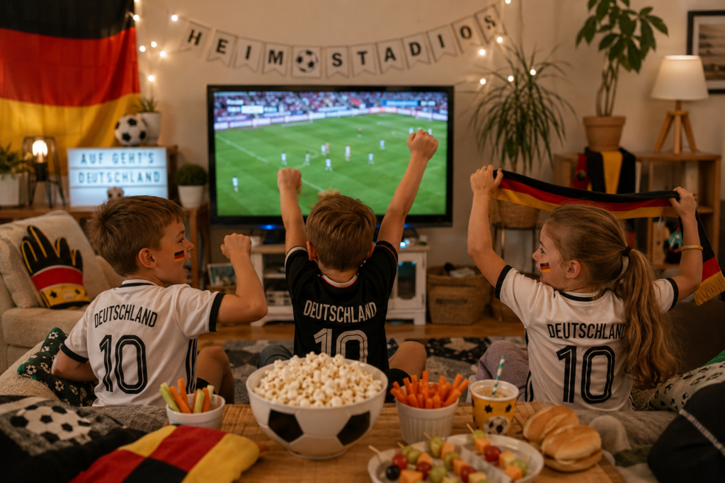 Fußball gucken mit Kindern: 10 Ideen für den Spielabend, ohne dass einer heult chatgpt image 11. juni 2026, 21 52 36