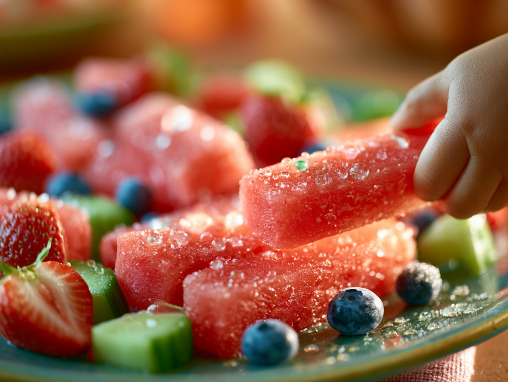 u6386941713 photorealistic close up of thick chilled watermel 4ae497bc 14ec 469d 9c69 2e5b19a9bd9a 0