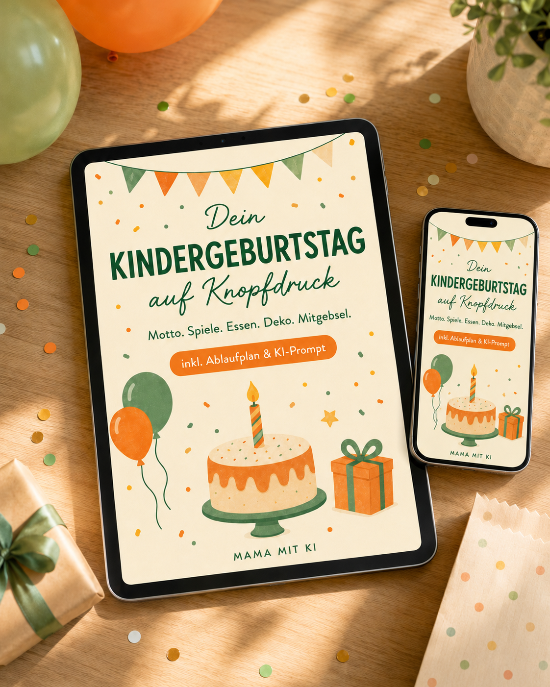 Kindergeburtstag auf Knopfdruck